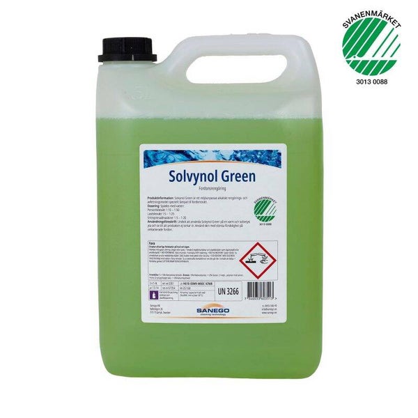 Miljöanpassat Solvynol Green Fordonsrengörning 10 liter