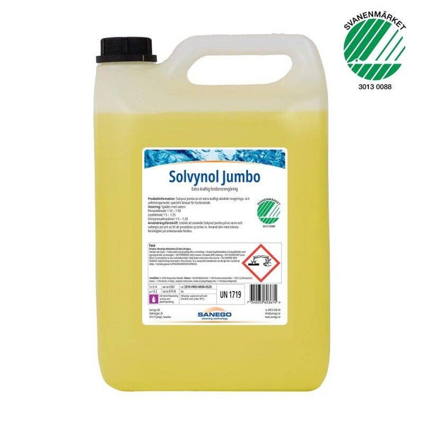 Miljöanpassat Solvynol Jumbo Extrakraftigt Fordonstvättmedel 10 liter