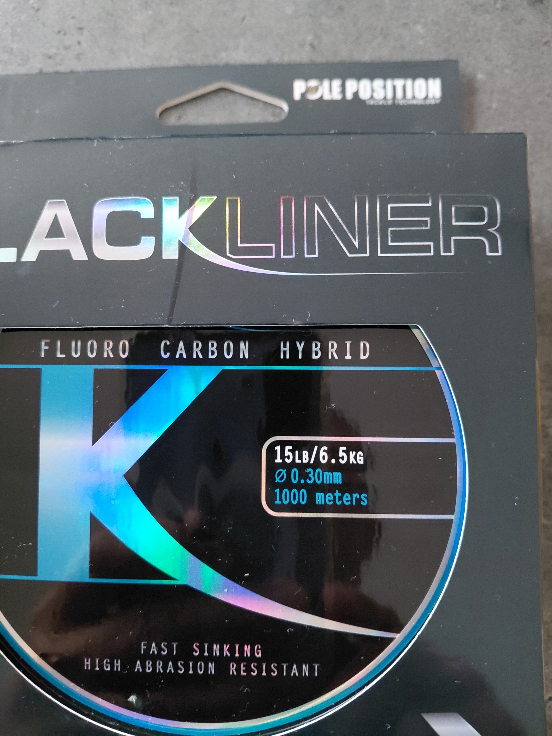 POLE POSITION 1000 M 0,30 MM FLUO  CARBON HYBRID 15 lbs/ 6.5 kg