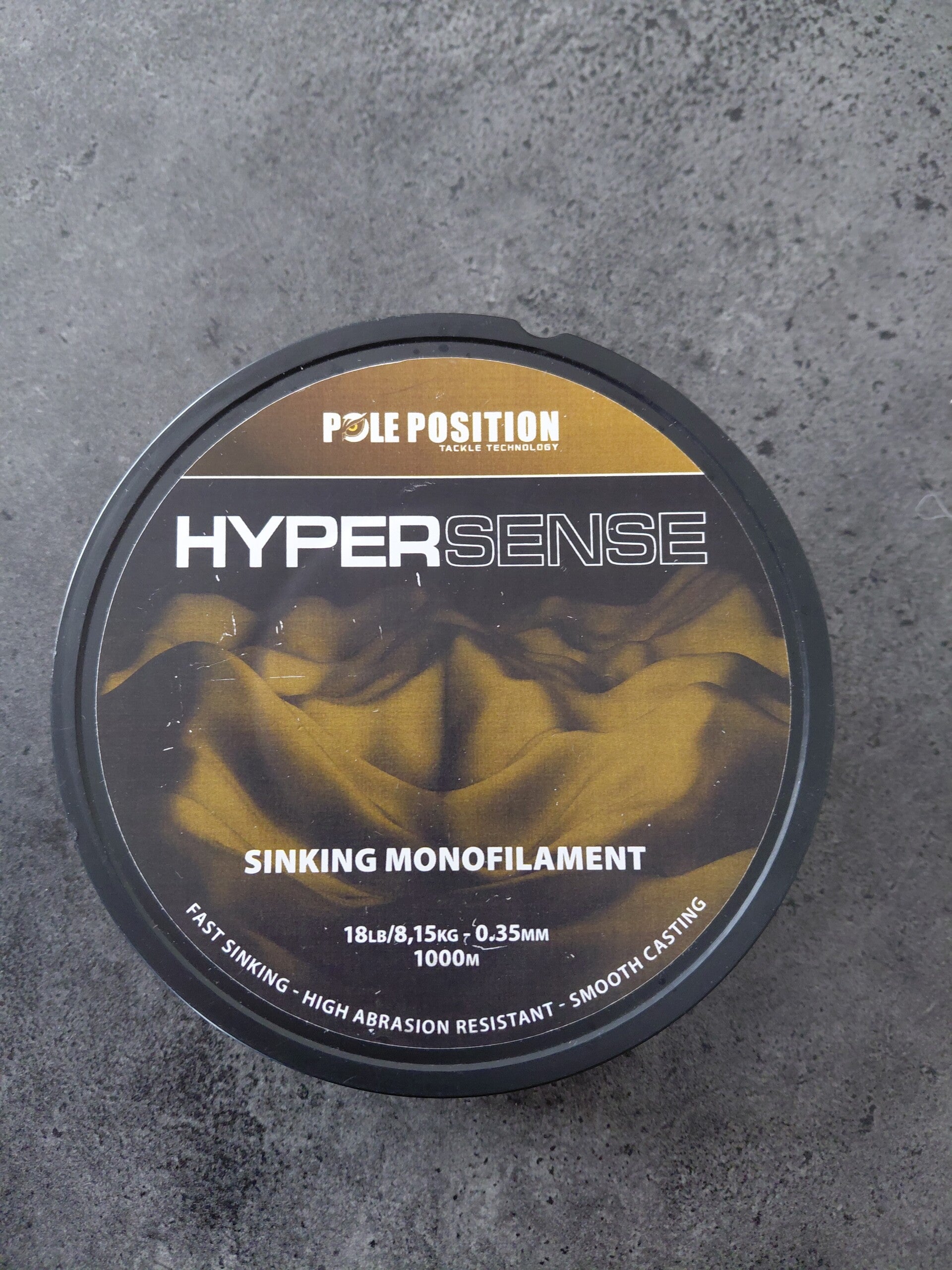 POLE POSITION HYPERSENSE  SINKING MONOFILAMENT 1000M 0,35  18 LBS