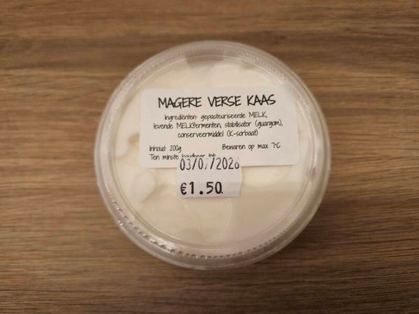 Magere platte kaas 200g
