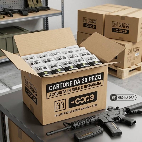 Cartone 20 Pezzi SPECNA ARMS PALLINI BIO CORE 0,28G BIANCHI 1Kg (SPE-16-021032)