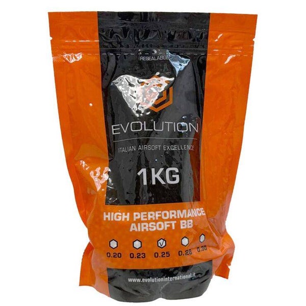 Evoultion Airsoft busta pallini 0,25 grammi x 4000pz