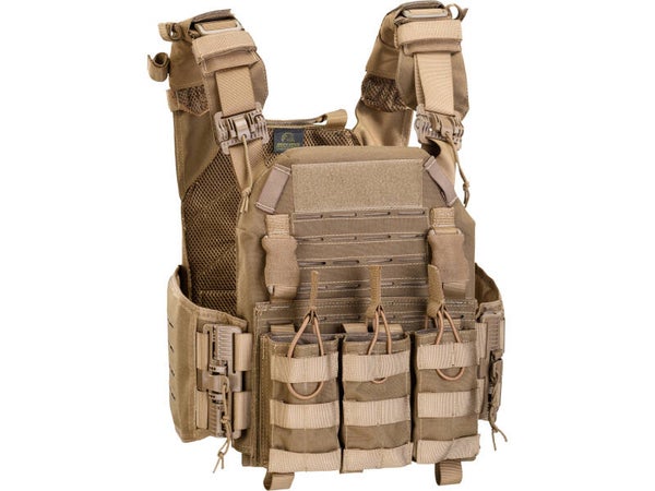 DEFCON 5 STORM PLATE CARRIER WITH QUICK RELEASE SYSTEM + TRIPLE MAG. POUCH