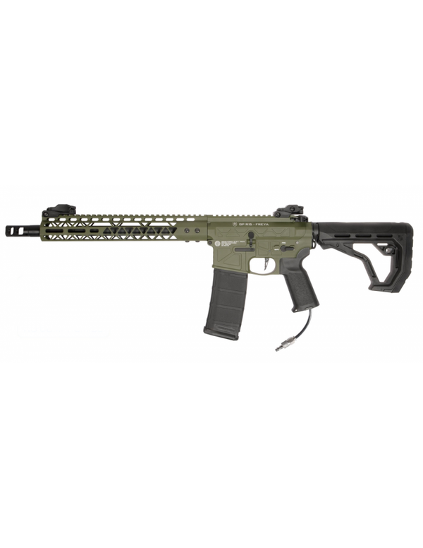 DELTA ARMORY - HPA FREYA AR15 SKELETON 13" Oliv GATE Pulsar D + Titan (DA-GP-FRY-A21-OD-HPA-PDR)
