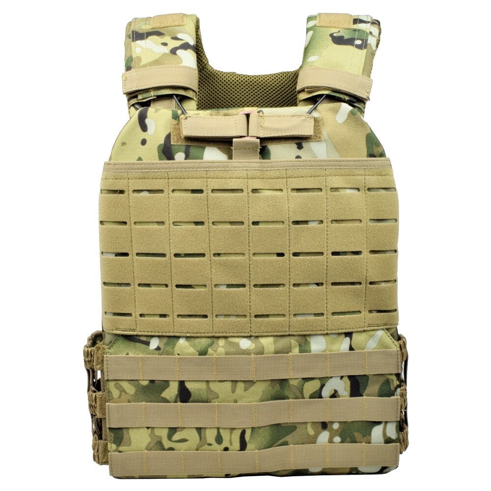 EXAGON TACTICAL VEST PLATE CARRIER MULTICAM/GREEN/TAN (EX-VT473M)