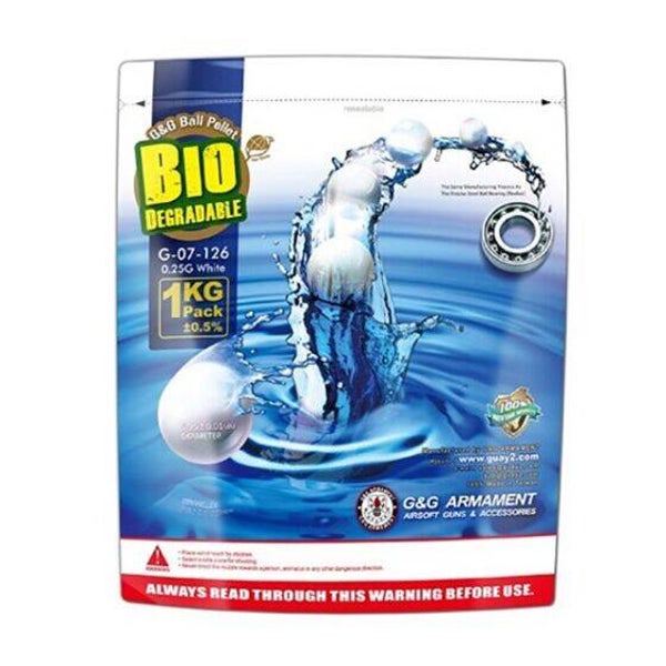 G&g busta pallini biodegradabili 0.25g x 4000pz