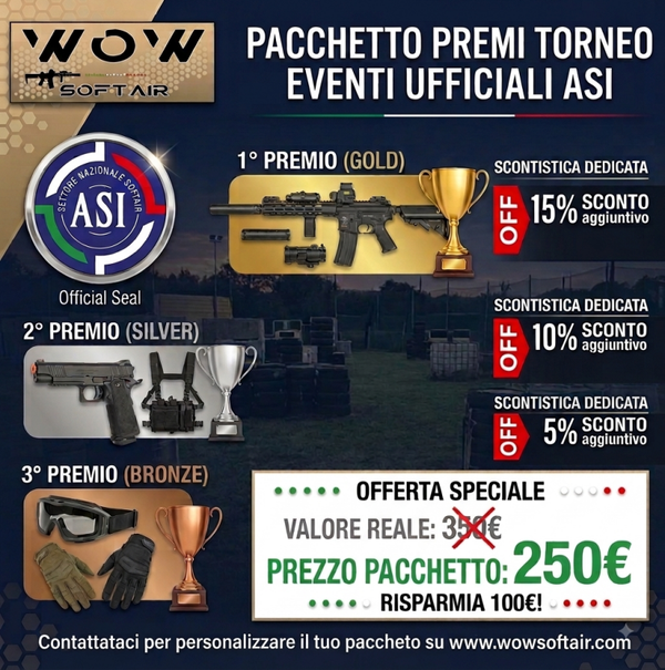Pacchetto Premi Torneo