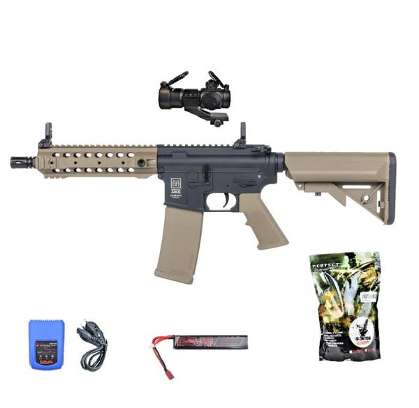 Start Kit Specna Arms SPECNA ARMS FUCILE ELETTRICO SA-F01 FLEX GATE X-ASR GEN.2 HALF-TAN (SPE-01-047363)