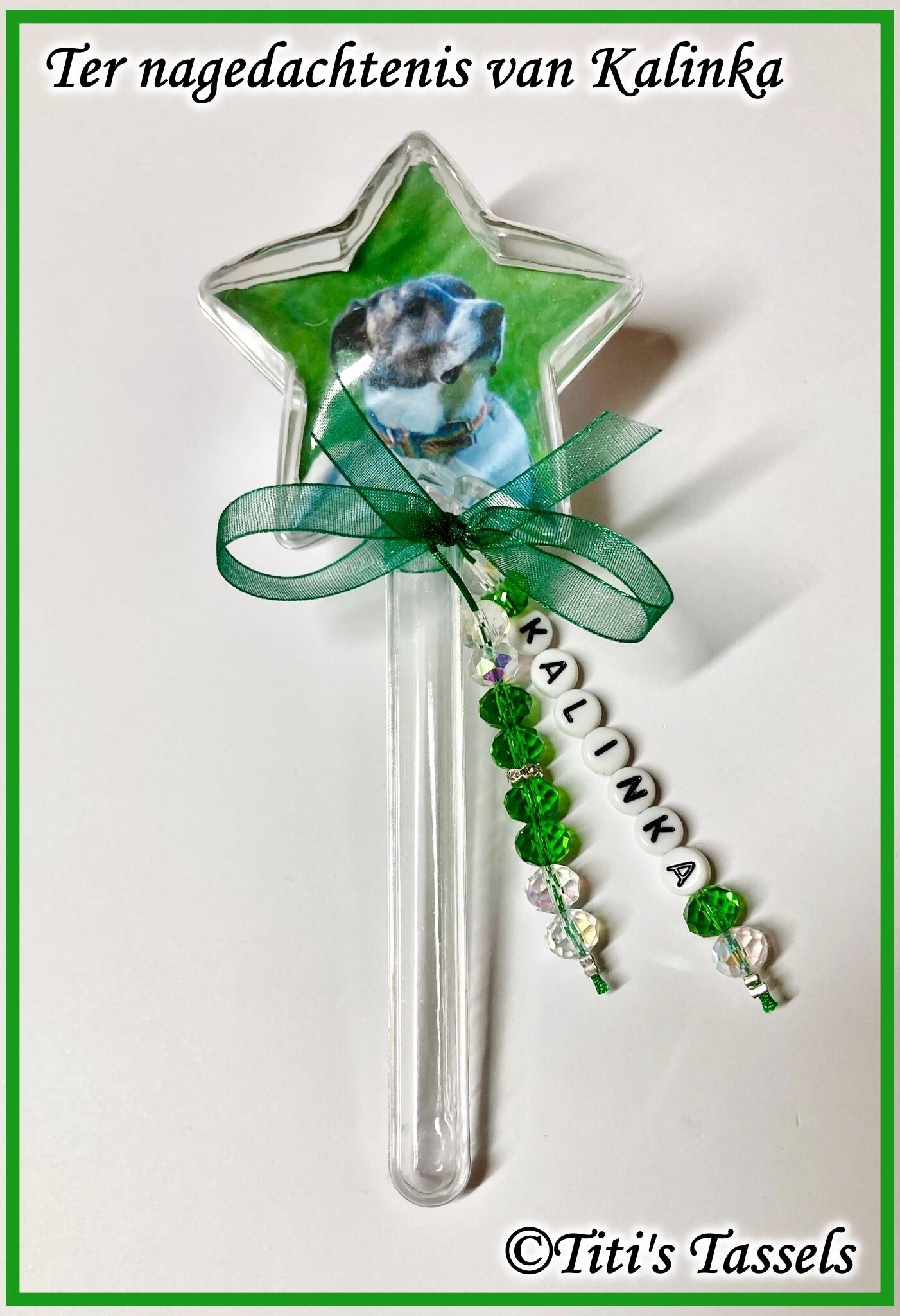 Memory ster met foto