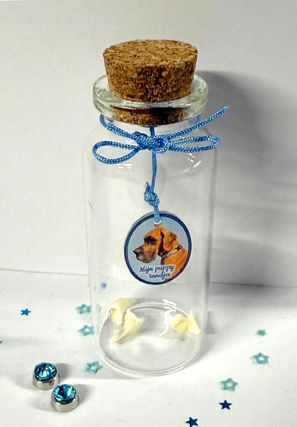 Glazen herinneringsflesje