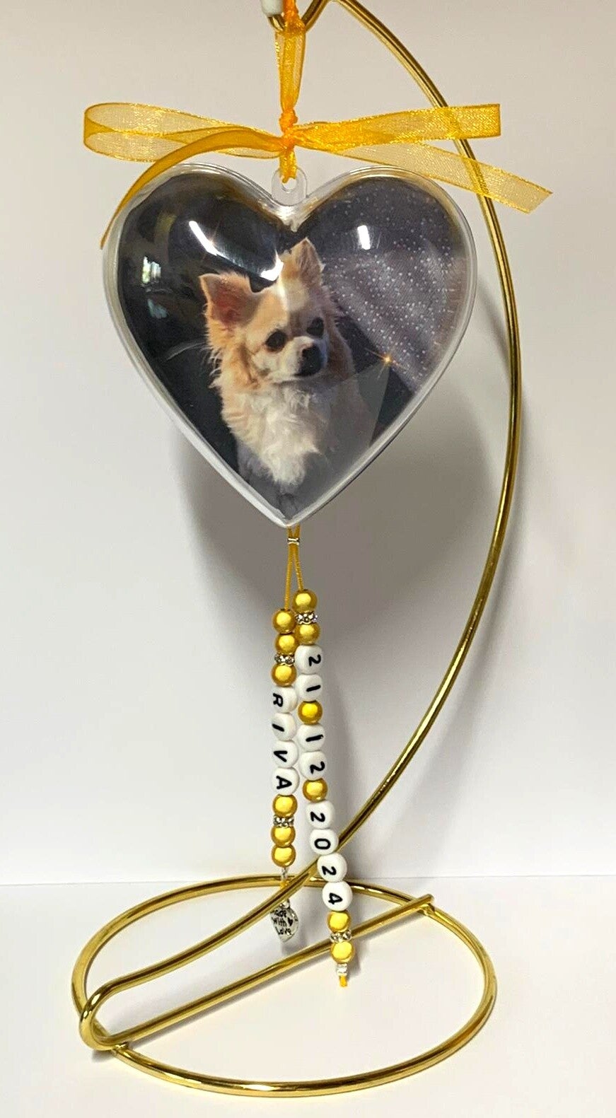 Fotohart met staander