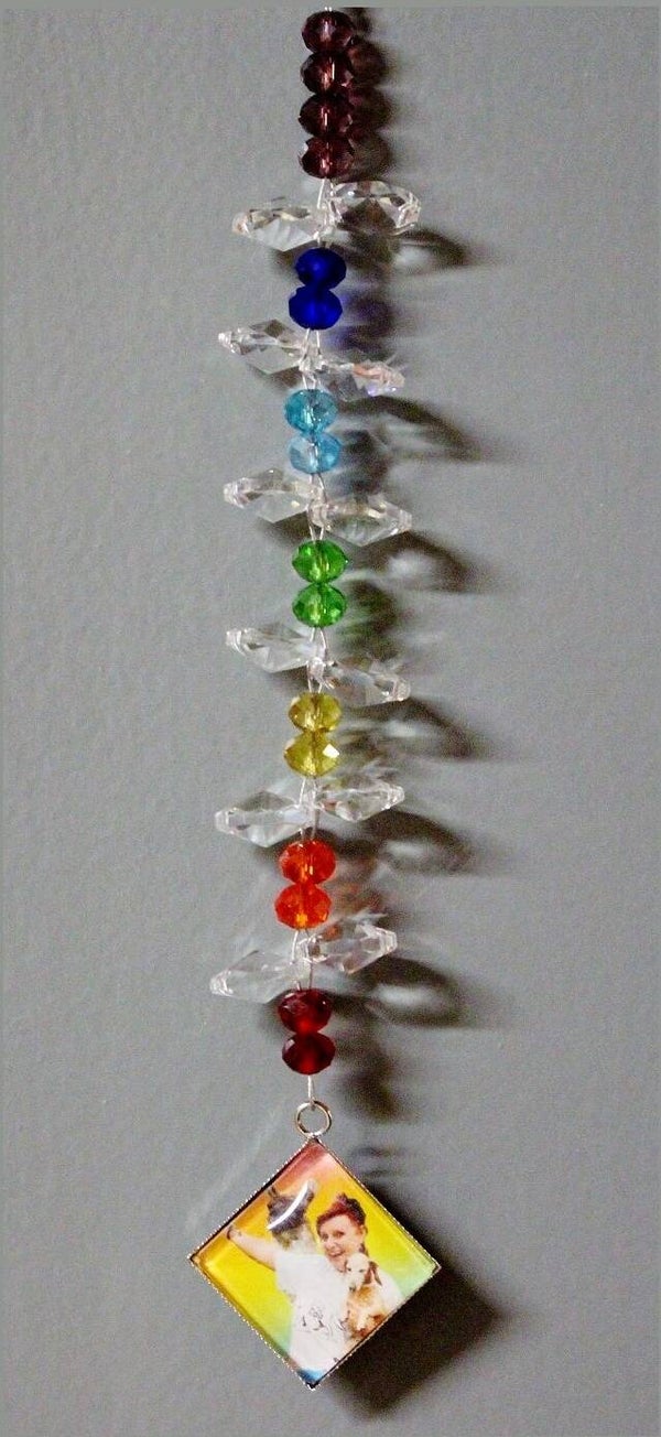 Blinghanger met foto