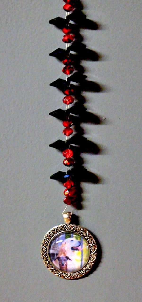 Blinghanger met foto