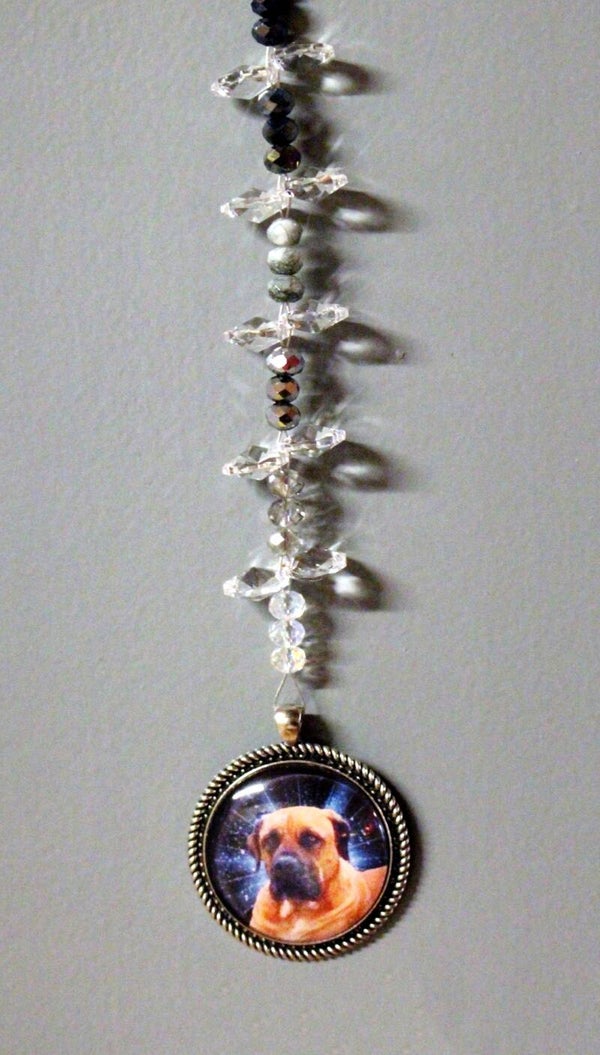 Blinghanger met foto