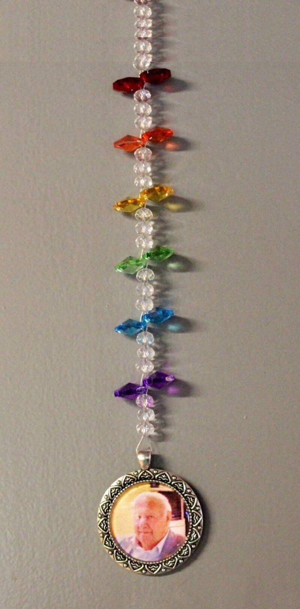 Blinghanger met foto