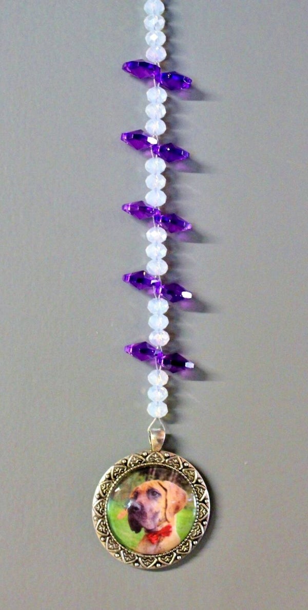 Blinghanger met foto