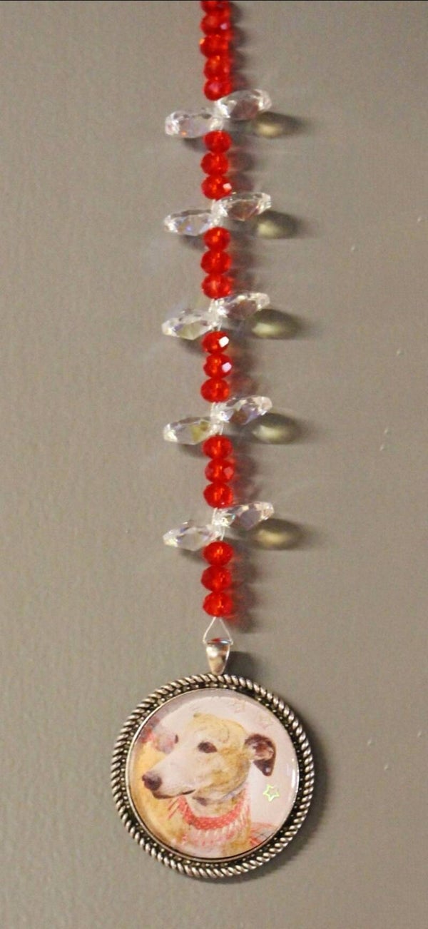 Blinghanger met foto