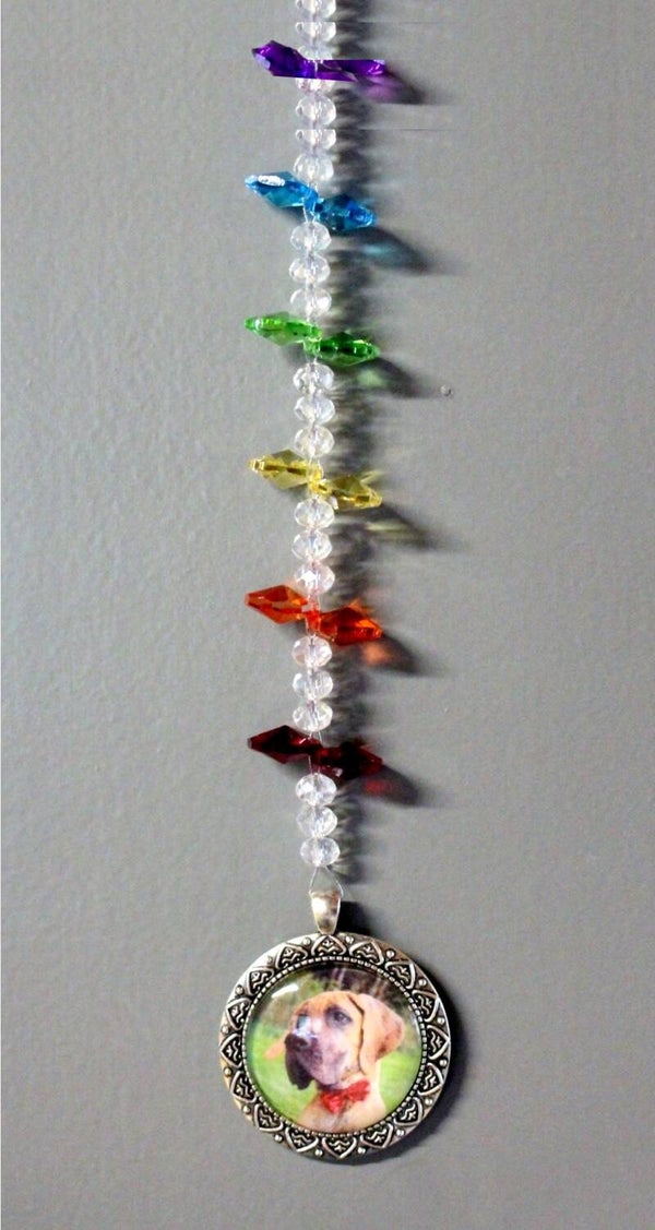 Blinghanger met foto