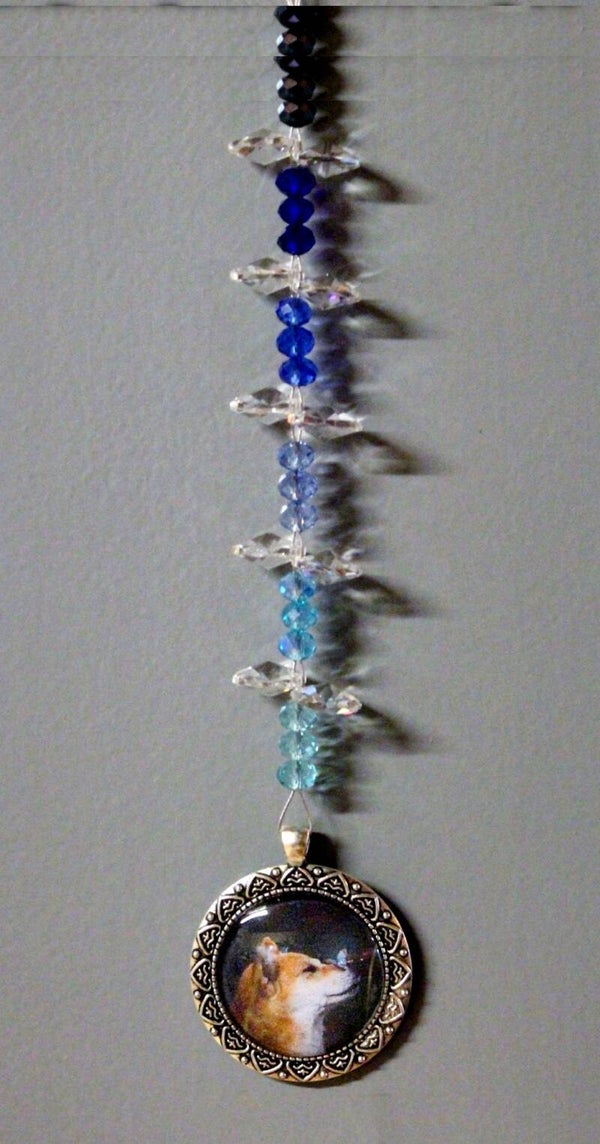 Blinghanger met foto