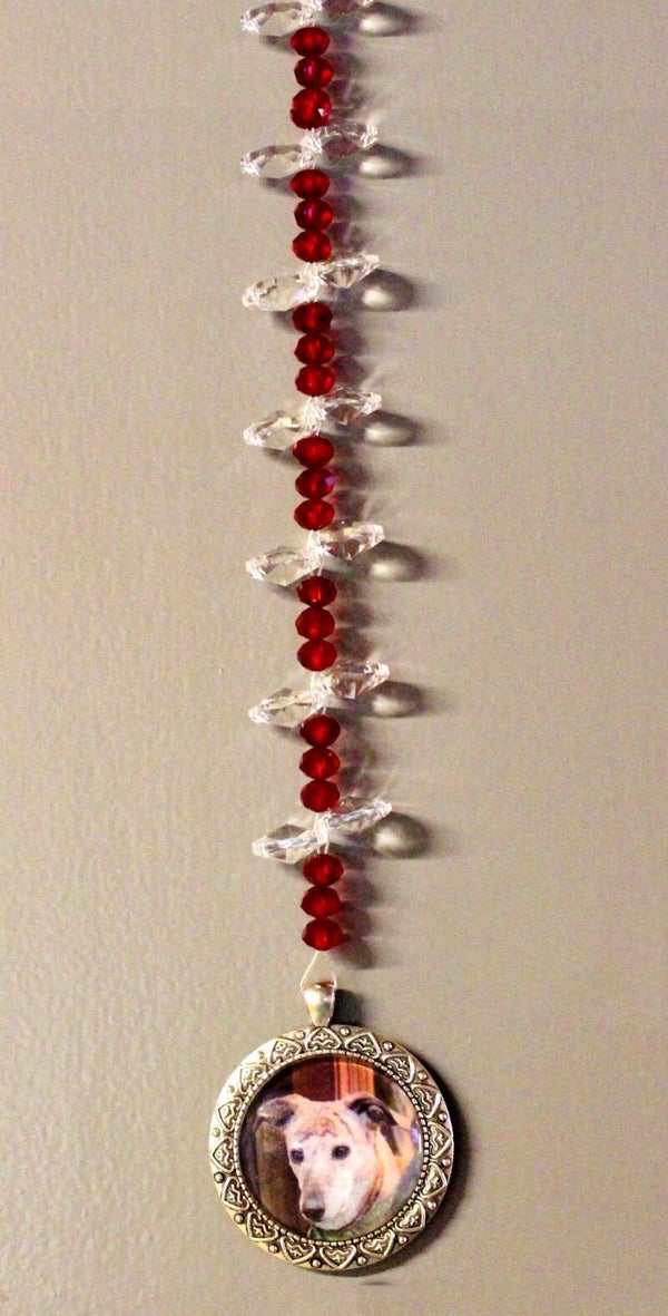 Blinghanger met foto