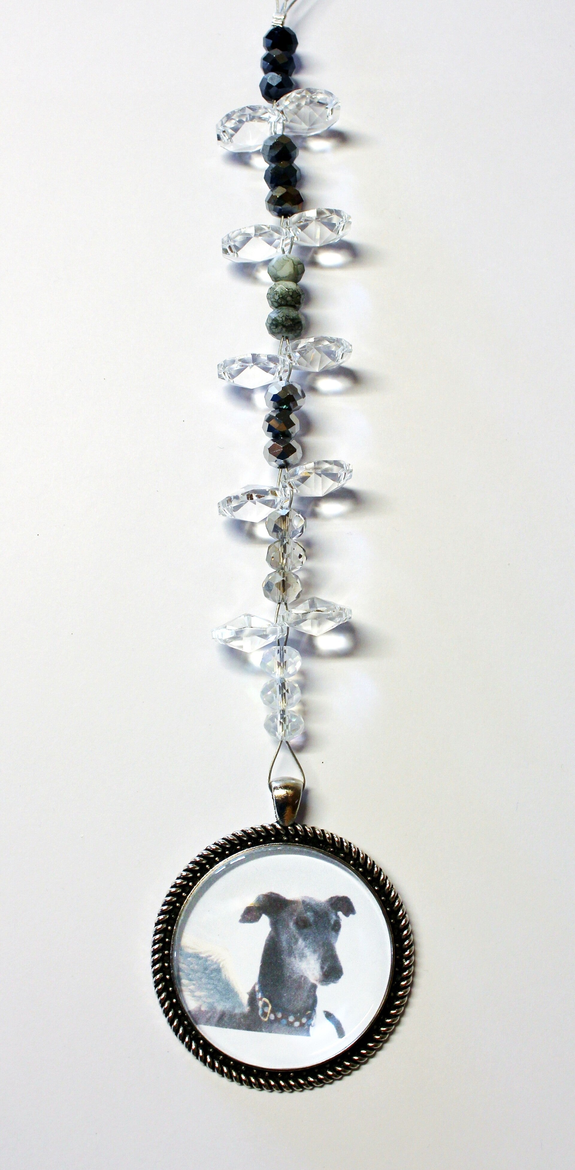 Blinghanger met foto