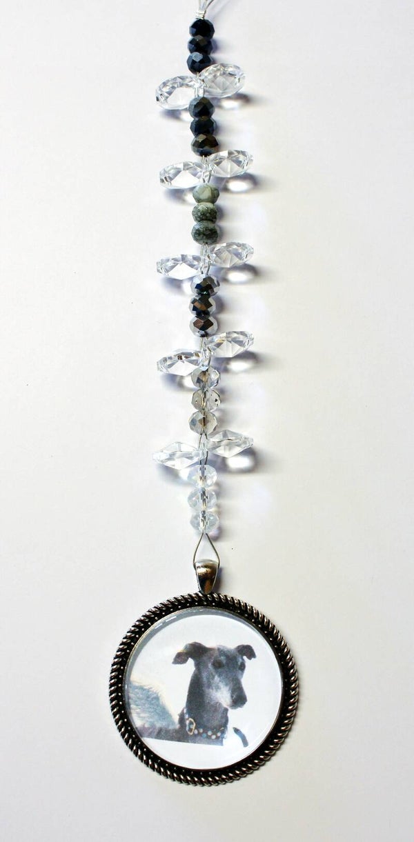 Blinghanger met foto