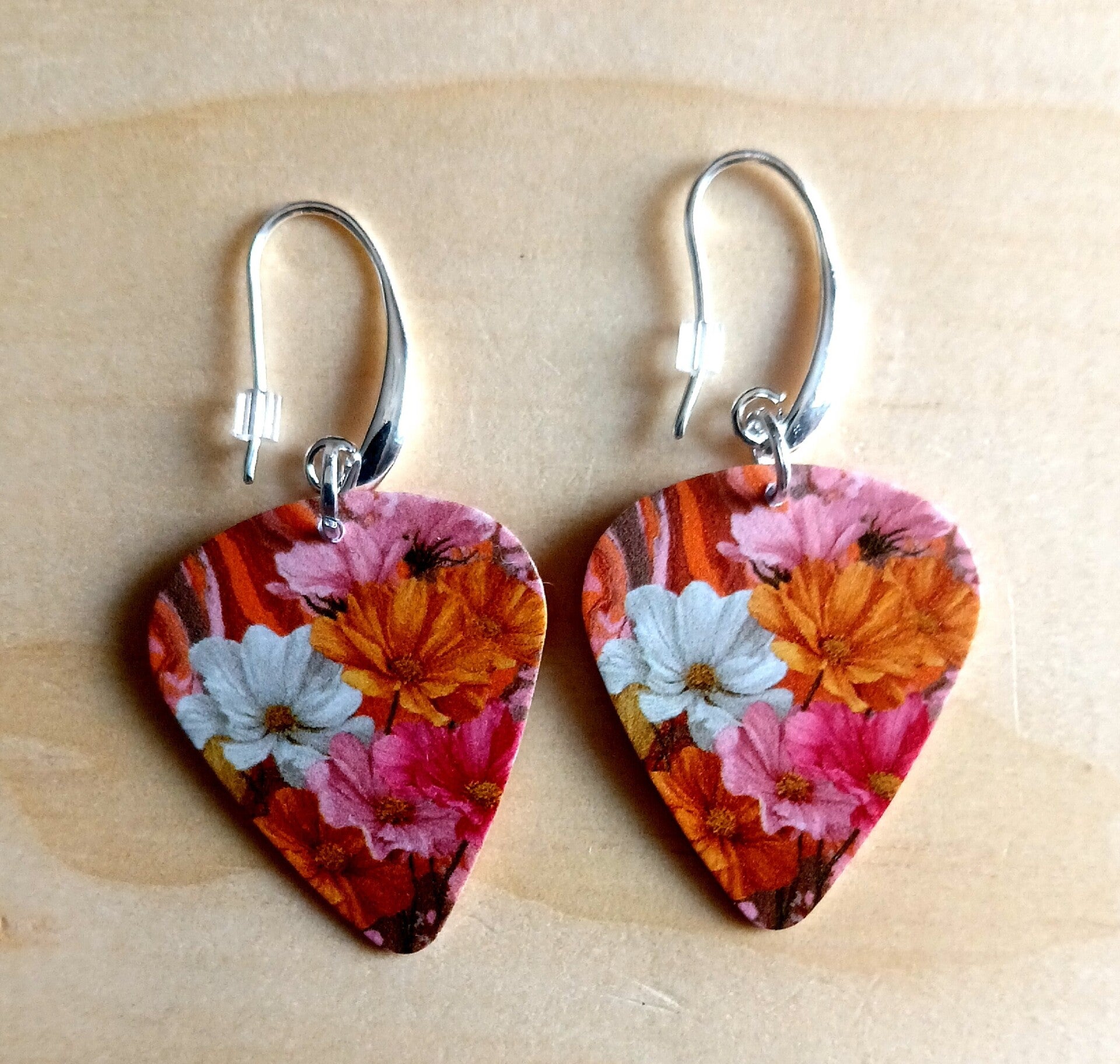 Hues of Sunset Flowers