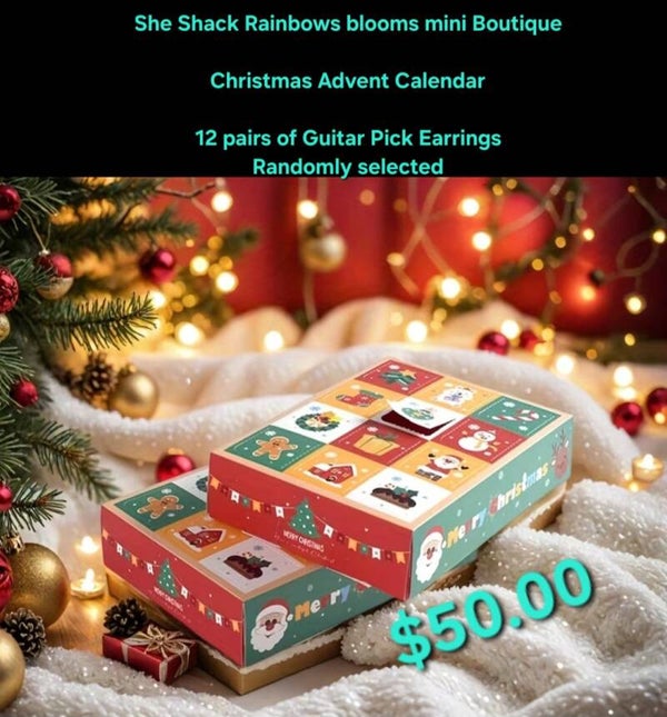 Christmas Advent Calendar (12 prs earrings)