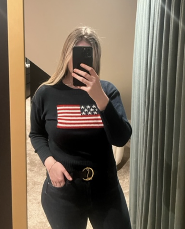 USA Sweater - Blue
