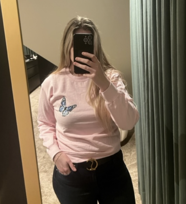 Vlinder Sweater - Pink