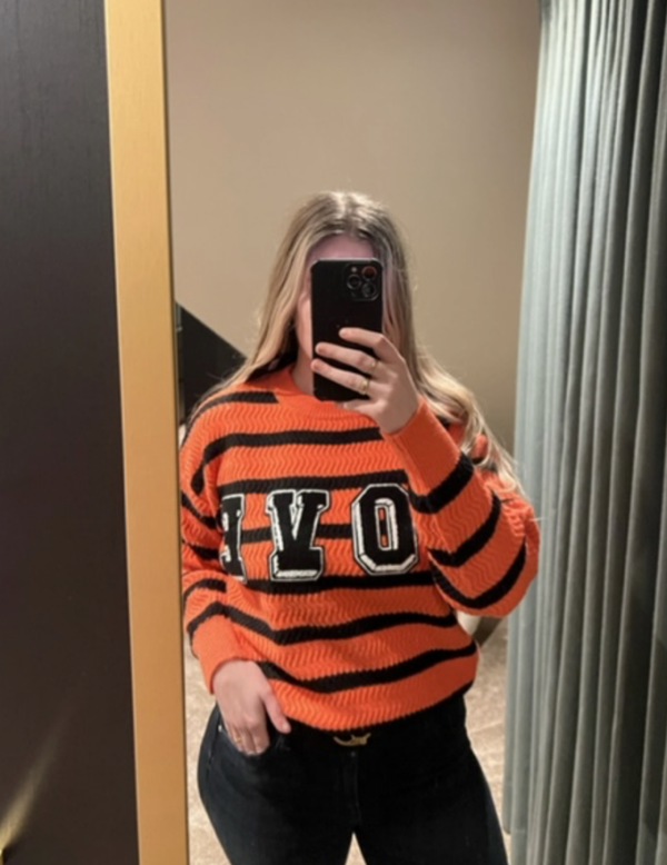 Love Sweater - Orange