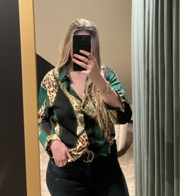 Tiger Blouse - Green