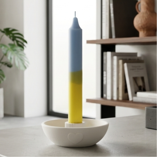 Dinerkaars Blauw/groen