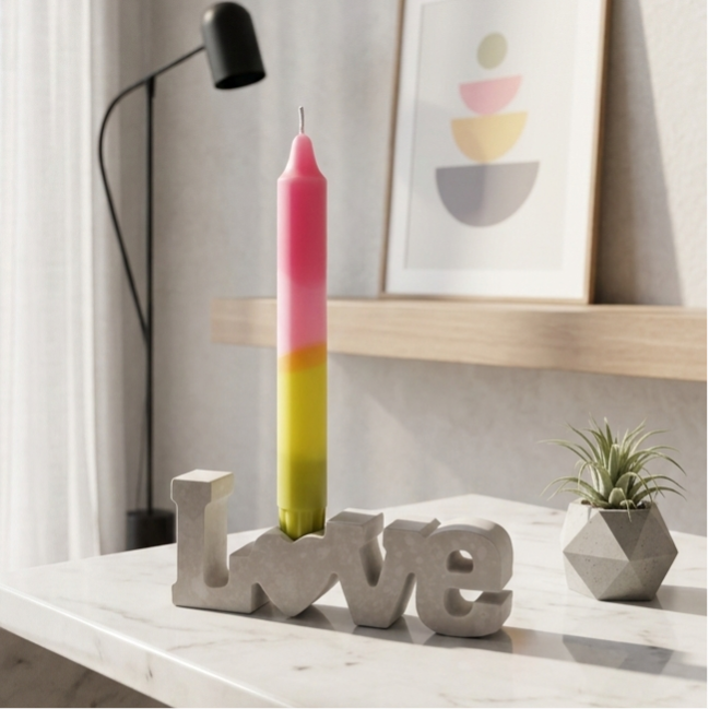 Kandelaar LOVE