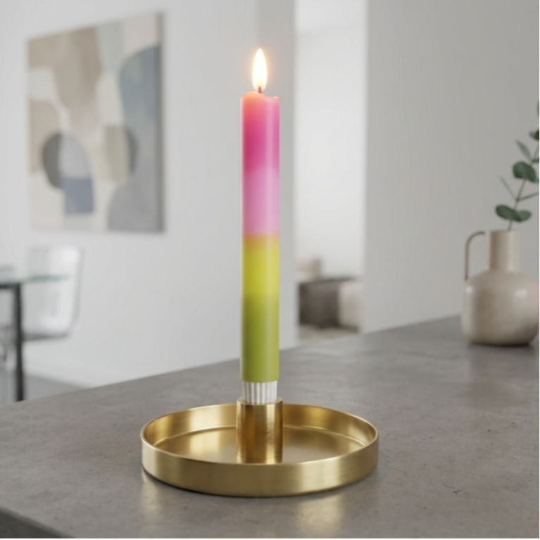 LED Dinerkaars - Roze/groen