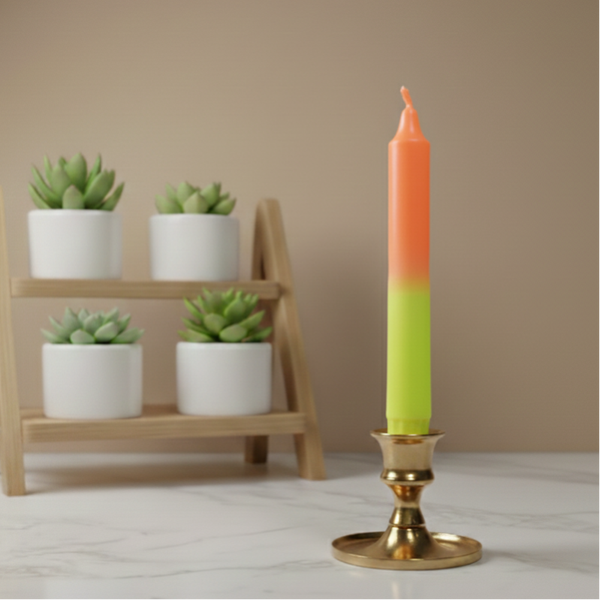 Dinerkaars Neon geel/oranje