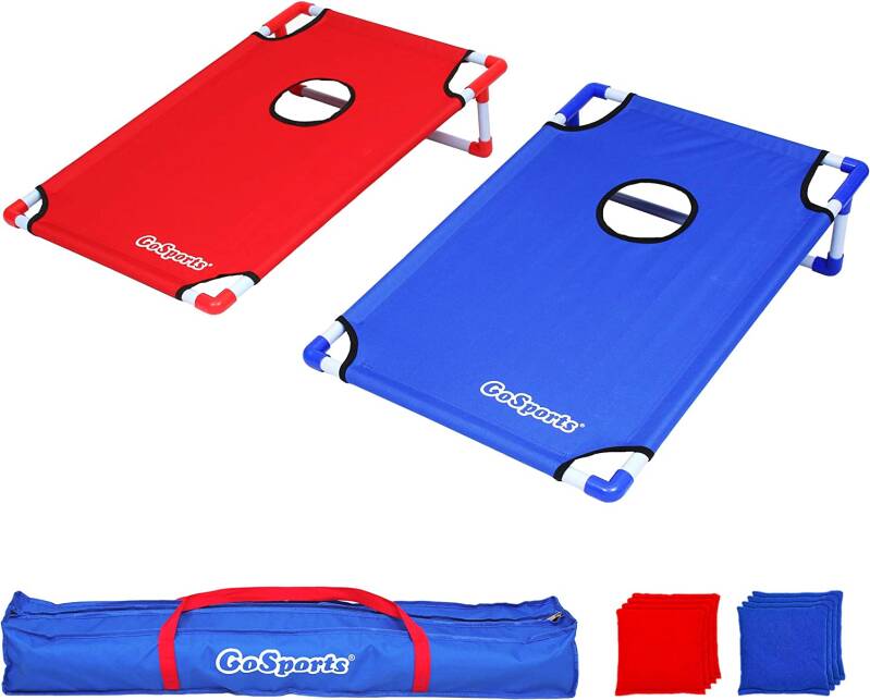 GoSports Portable PVC Framed Cornhole Toss