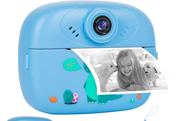 FOTOCAMERA STAMPA IMMEDIATA PER BAMBINI CON ROTOLI STAMPA IMMEDIATA + OMAGGIO