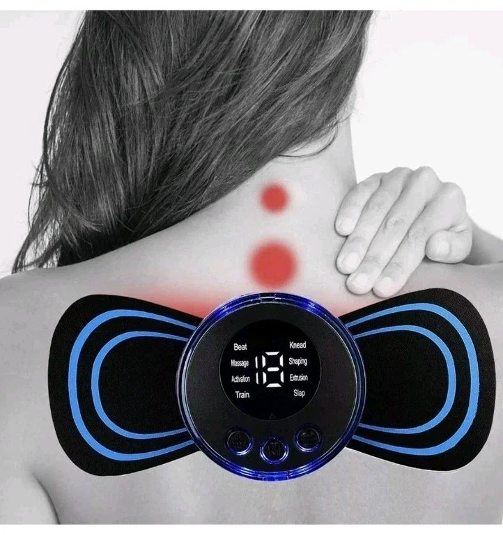 MINI MASSAGGIATORE MASSAGGIO PER COLLO-CERVICALE- SCHIENA DIMENSIONI: 15 CM