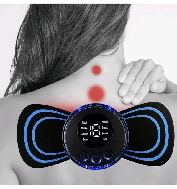 MINI MASSAGGIATORE MASSAGGIO PER COLLO-CERVICALE- SCHIENA DIMENSIONI: 15 CM