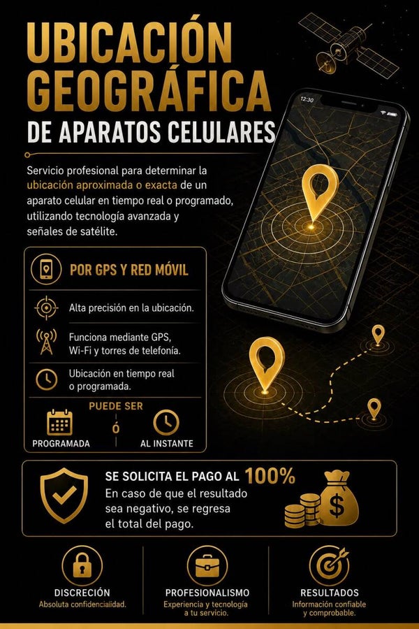 UBICACION GEOGRAFICA DE APARATO TELEFONICO
