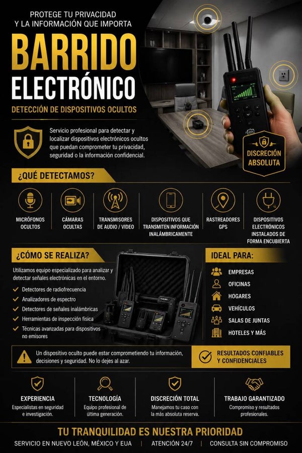 BARRIDO ELECTRONICO