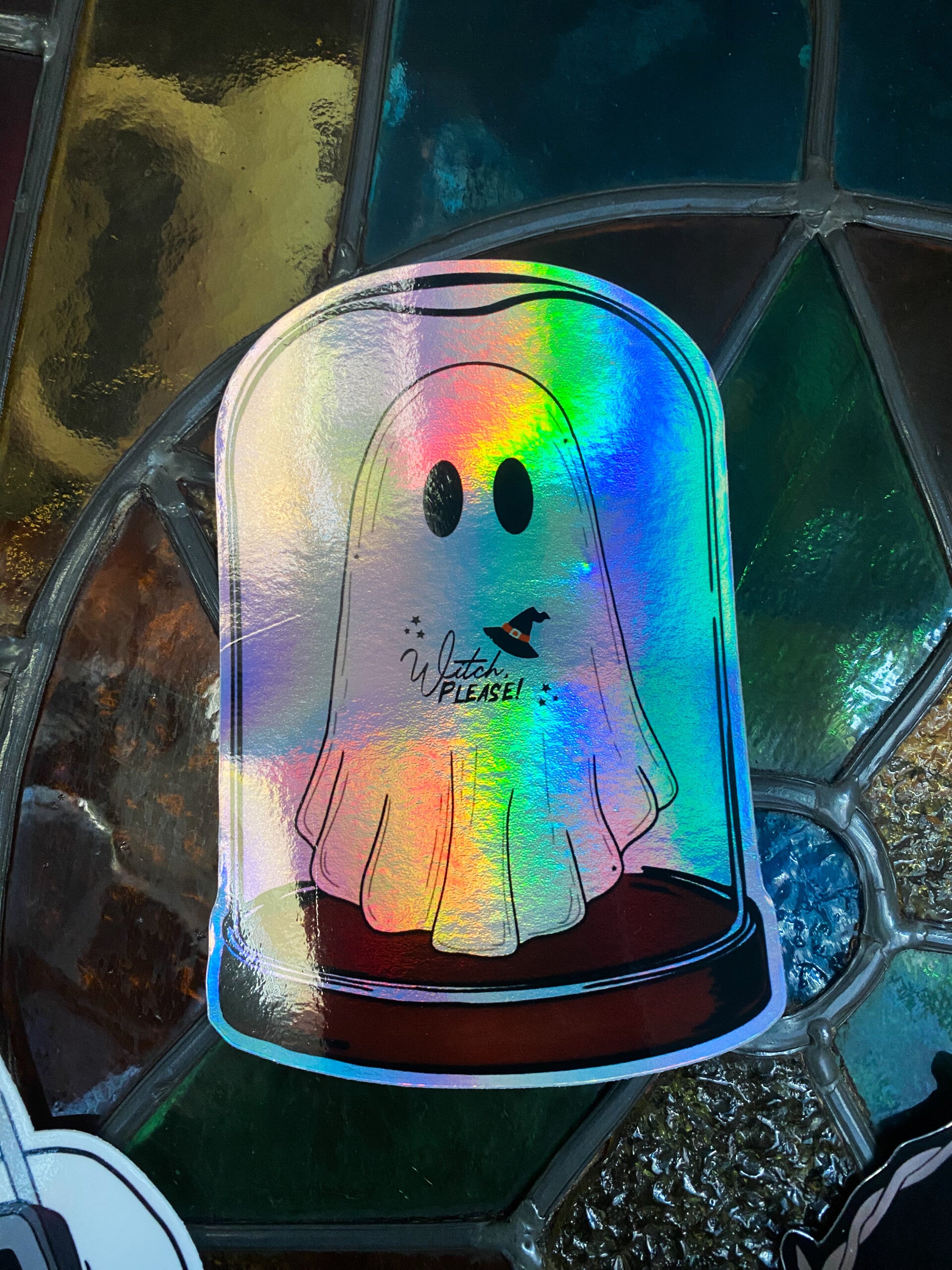 Boo Dome holographic - Sticker