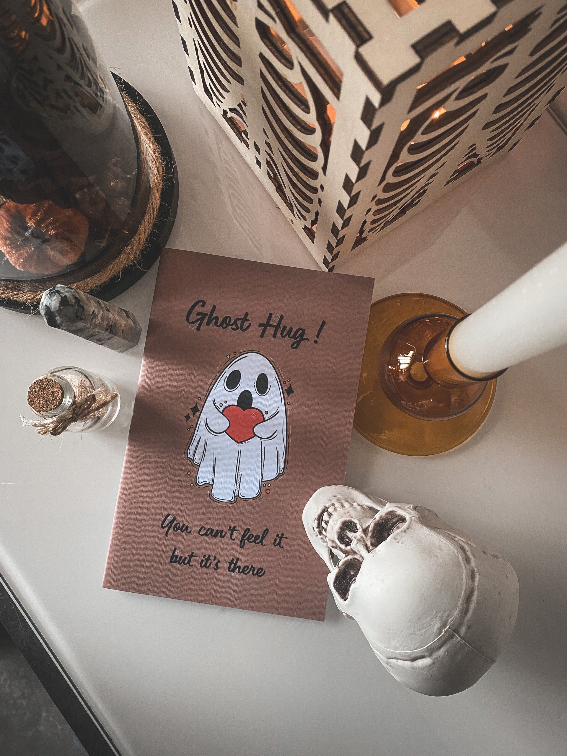 Ghost hug! - Greeting Card