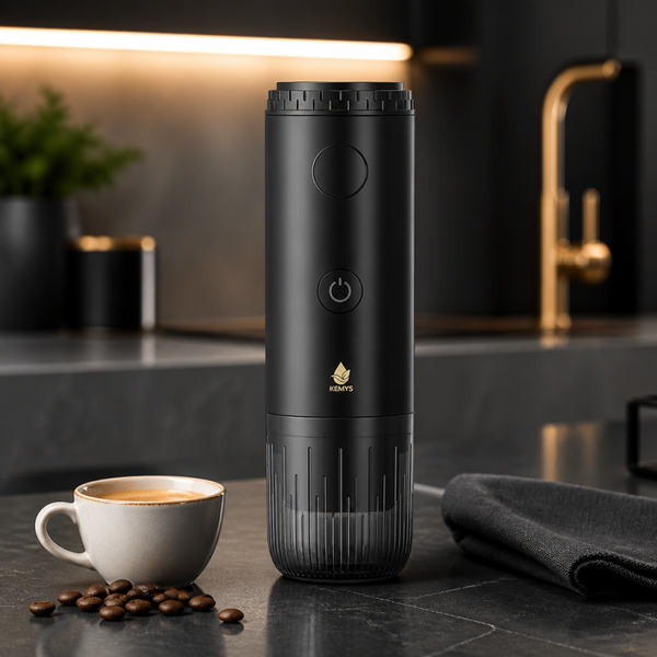 kemys portable, coffee brewer -black