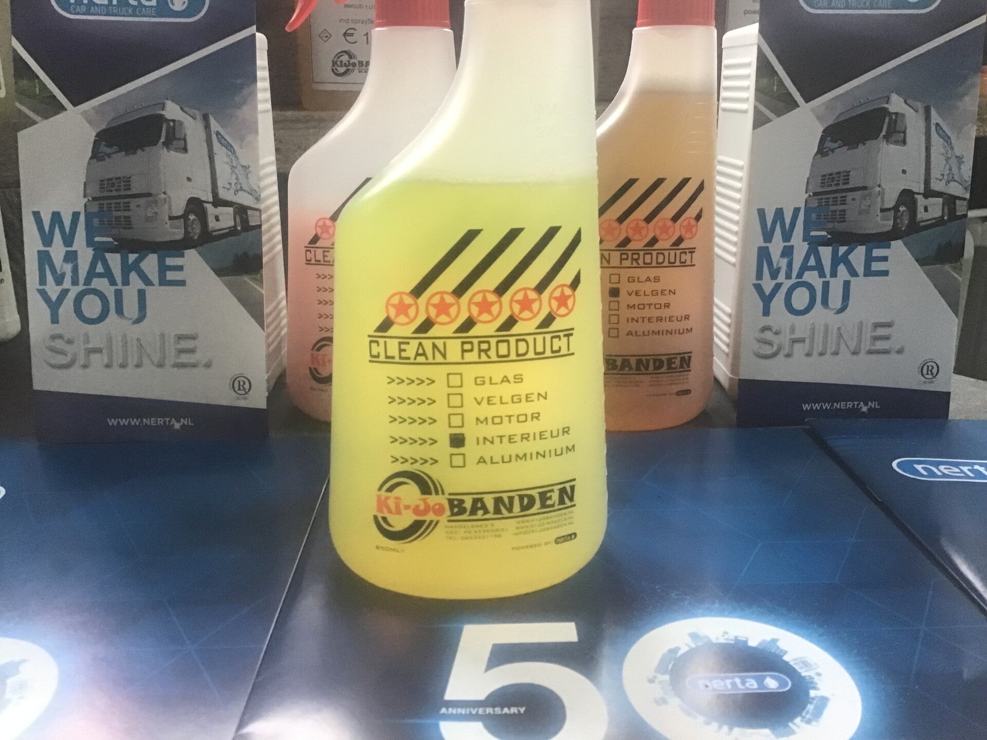 interieur reiniger gebruiksklaar  650 ml  in handige sprayfles