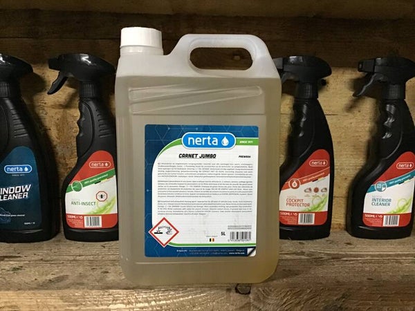 car net jumbo  auto shampoo ontvetter met wax 5 liter nerta