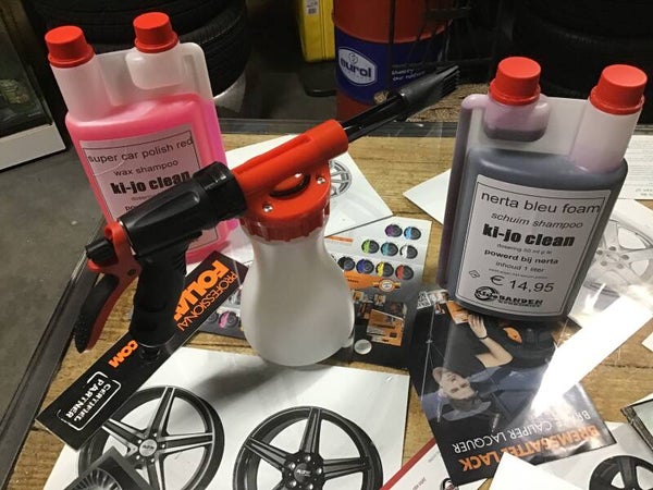 schuimpistool foamgun