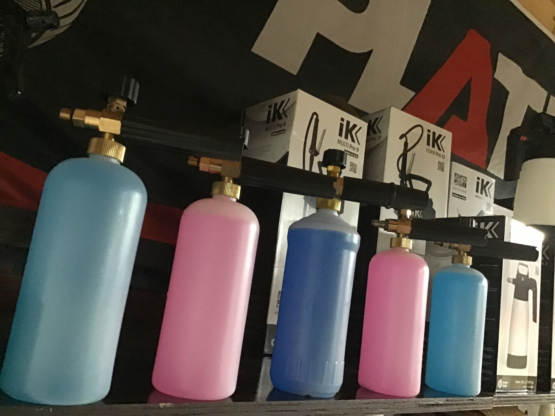 schuimpistool    foamgun